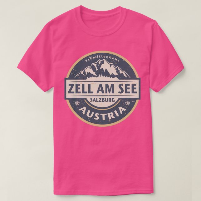 Camiseta Zell am See Austria (Diseño del anverso)