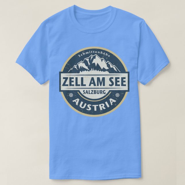 Camiseta Zell am See Austria (Diseño del anverso)