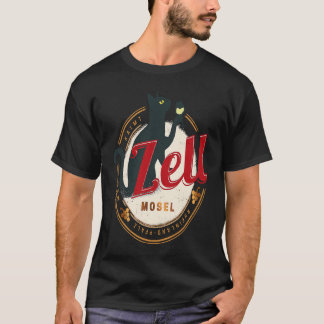 Camiseta Zell con gato Vintage Mosela Renania-Palatinado