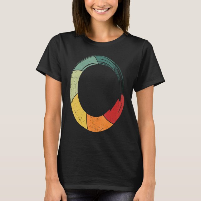 Camiseta Zen Af Cute Ropa De Yoga Agradable Para Las Mujere (Anverso)