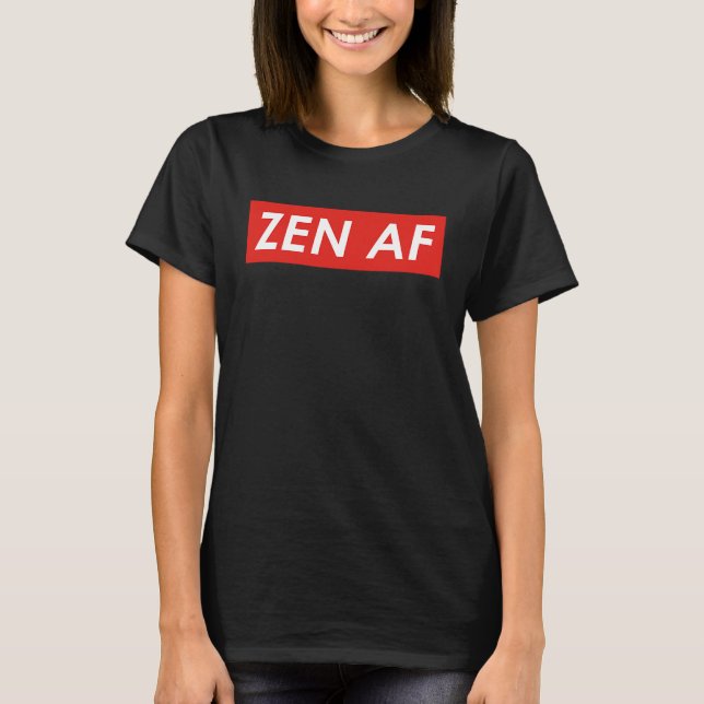 Camiseta Zen AF  Zen AF (Anverso)