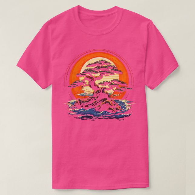 Camiseta Zen Bonsai Enthusiast Bonsai Tree (Diseño del anverso)