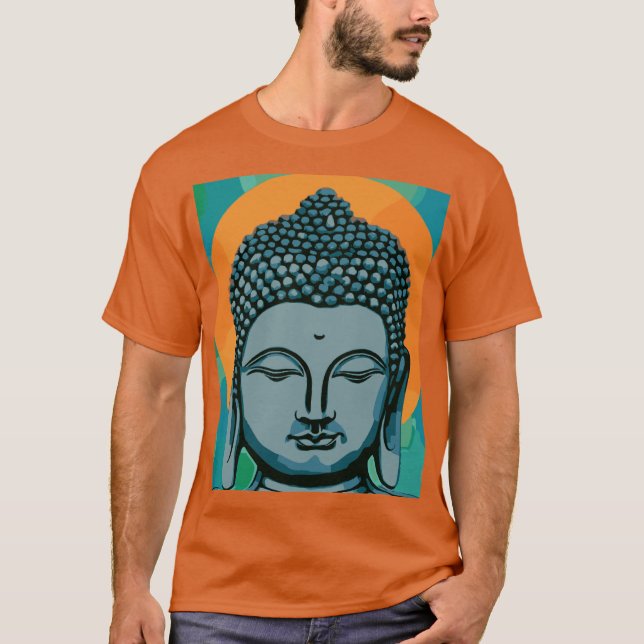 Camiseta Zen Buddha Head (Anverso)