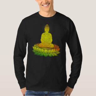 Camiseta Zen Budismo Mantra Medición Espiritual Buda