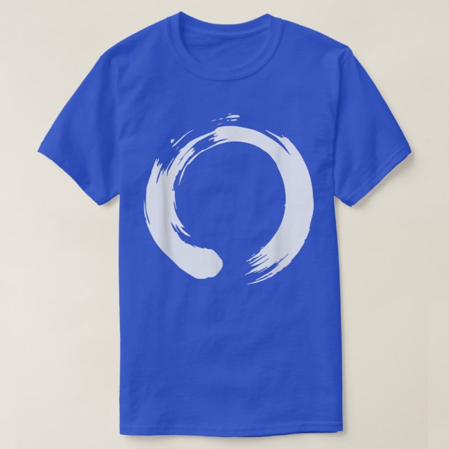 Camiseta Zen Circle Bruske para Yoga y Meditación  (Diseño del anverso)