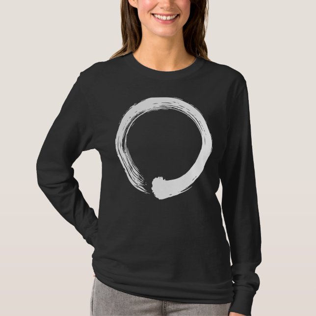 Camiseta Zen Circle Meditación Ejercicio Yoga Lover (Anverso)
