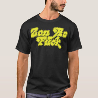 Camiseta Zen como diseño de tipografía retro 2