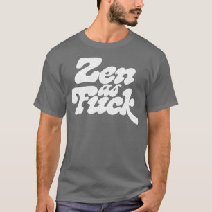Camiseta Zen como diseño de tipografía retro 4