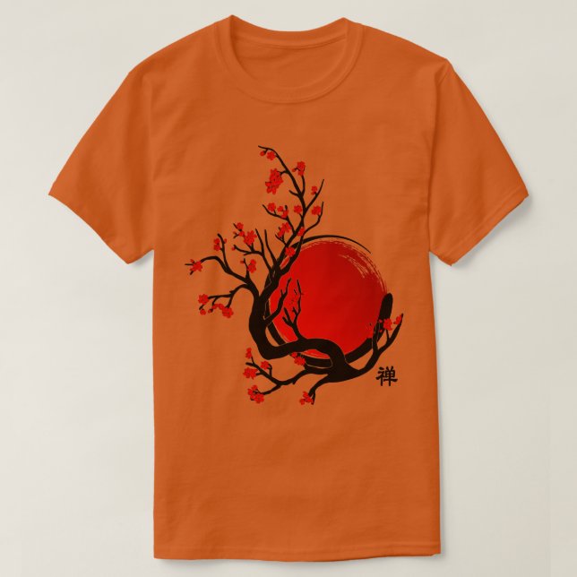 Camiseta Zen Enso Circle (Diseño del anverso)