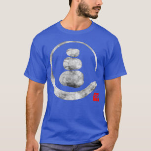 Camiseta Zen Enso Circle y Zen stones