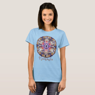 Camiseta Zen Lotus Namaste Luminoso