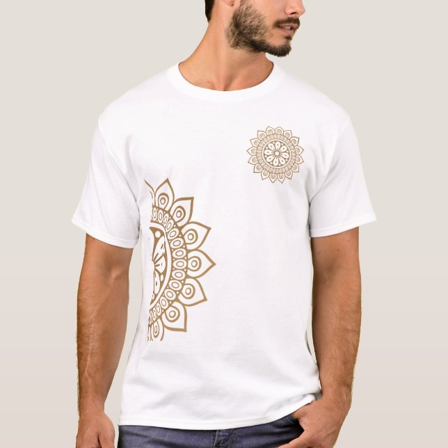 Camiseta Zen Mandala Tee (Anverso)
