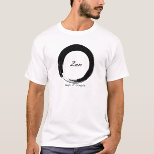 Camiseta Zen: Manténganlo simple