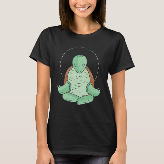 Camiseta Zen Meditation Yoga Turbe Omm (Anverso)