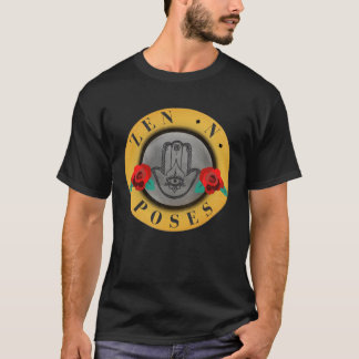 Camiseta Zen N Poses  Classic Rock Yoga Mashup