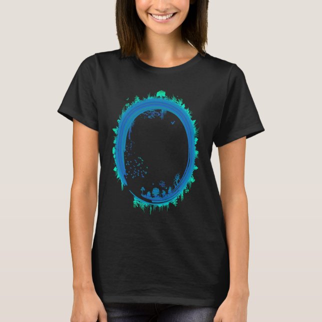 Camiseta Zen Nature Circle Outdoors World Relax Mindfulness (Anverso)