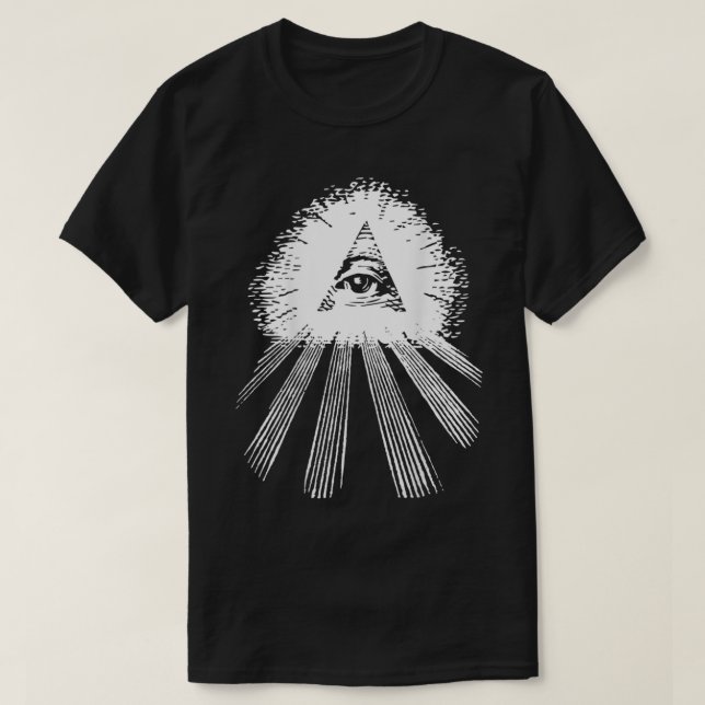Camiseta Zen Ninja Ojo de Protección de Horus Bendeciendo D (Diseño del anverso)