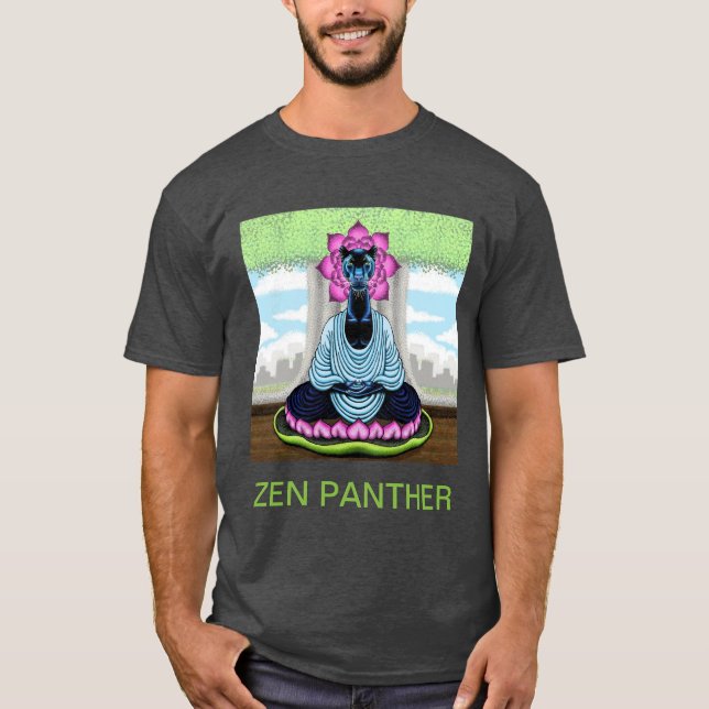 Camiseta Zen Panther T-Shirt (Anverso)