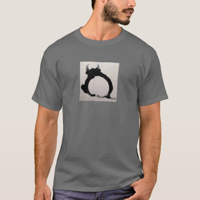 Camiseta Zen pintura Bull (Anverso)