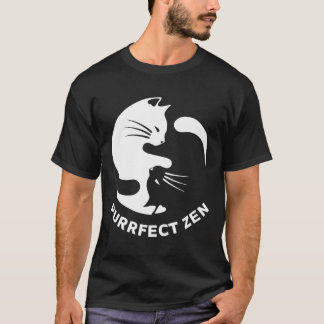 Camiseta Zen Purrfect Zen Relajado Fit
