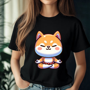 Camiseta Zen Shiba Inu Personalizado Art