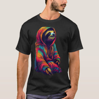 Camiseta zen sloth