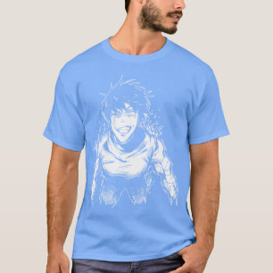 Camiseta zenin oscuro retro más potente