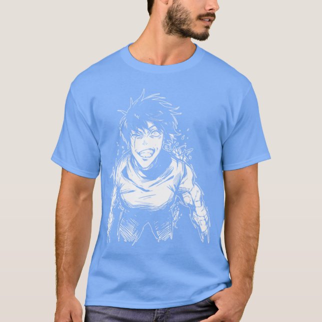 Camiseta zenin oscuro retro más potente (Anverso)