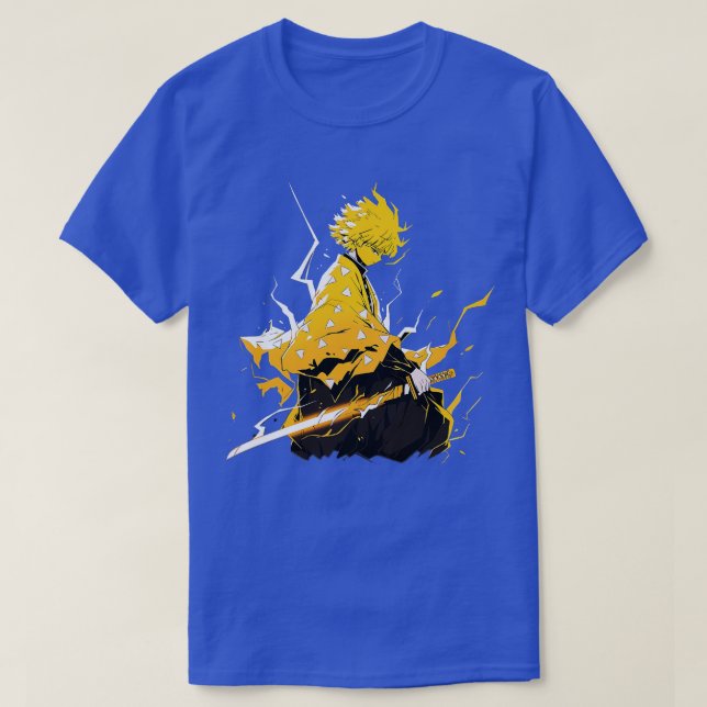 Camiseta zenitsu 3 (Diseño del anverso)