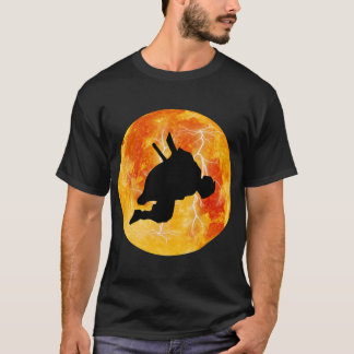 Camiseta Zenitsu relámpago de lazo lunar