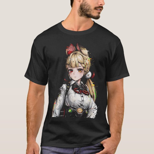 Camiseta Zenless Zone Zero Alice Thymefield Éter Ciencia F (Anverso)
