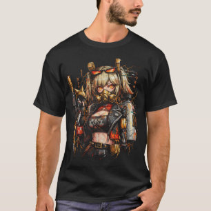 Camiseta Zenless Zone Zero Burnice Fuego Blanco Anomalía Ba