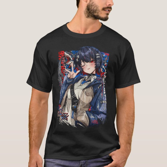 Camiseta Zenless Zone Zero Ellen Joe Botas de Combate de Cr (Anverso)
