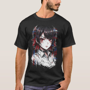 Camiseta Zenless Zone Zero Ellen Joe Ojos Rojos Relajada Ma