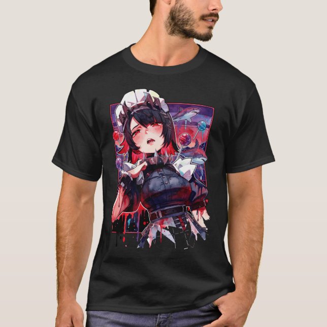 Camiseta Zenless Zone Zero Ellen Joe Shark Maid Relajada I (Anverso)