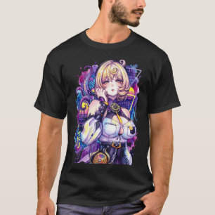 Camiseta Zenless Zone Zero Yidhari Alto Riesgo Quema Vaporw