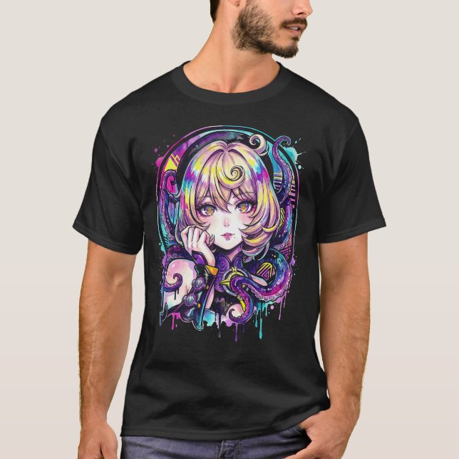 Camiseta Zenless Zone Zero Yidhari Murphy Mangas Hinchadas  (Anverso)
