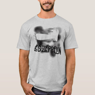 Camiseta zepelín de la pierna