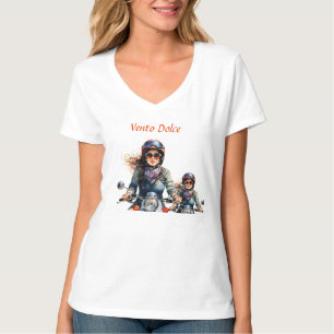 Camiseta "Zephyra" "Vento Dolce" - Dulce viento