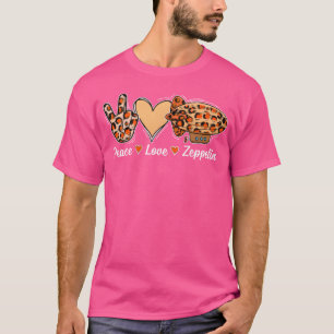 Camiseta Zeppelin Dirigible 70s 80s Distressed fami