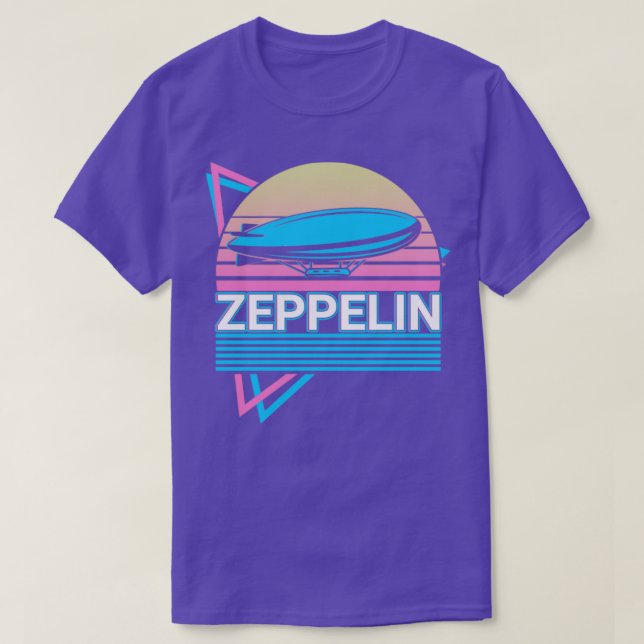 Camiseta Zeppelin Dirigible Airship Retro Gift (Diseño del anverso)