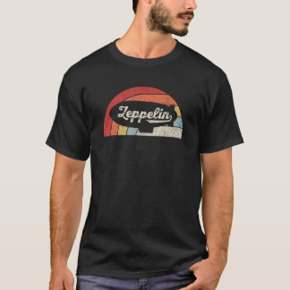 Camiseta Zeppelin Vintage Retro Dirigible Ai
