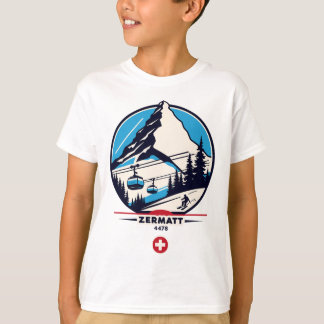 Camiseta Zermatt 4478 - Esquí en el Problemhorn
