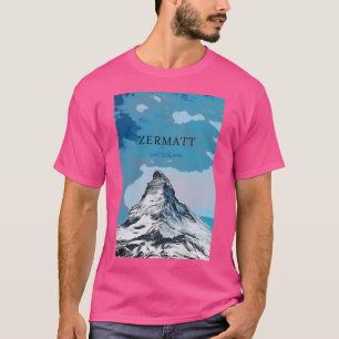 Camiseta Zermatt La Montaña Suiza