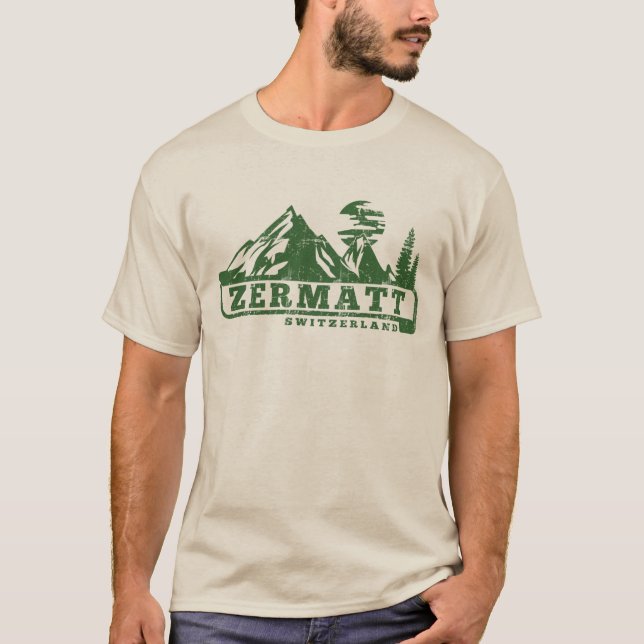 Camiseta Zermatt Suiza (Anverso)