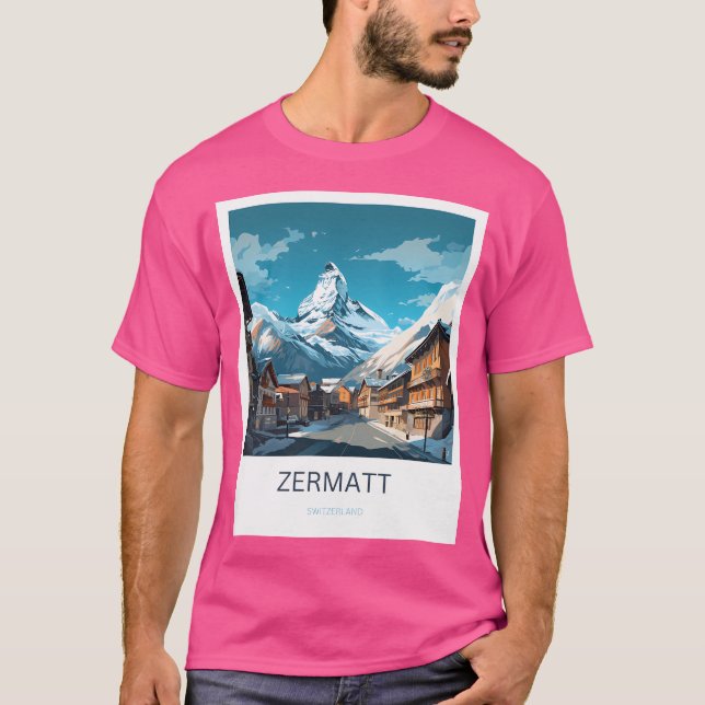 Camiseta Zermatt Suiza (Anverso)