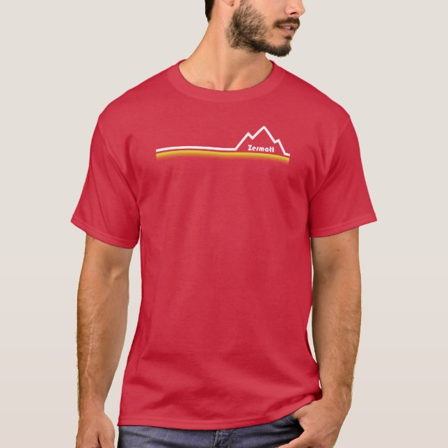 Camiseta Zermatt, Suiza (Anverso)