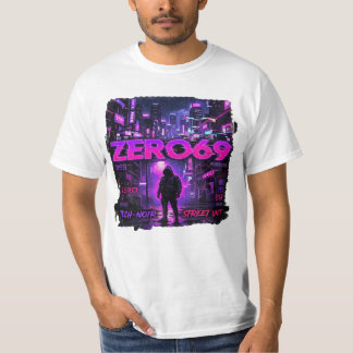 Camiseta ZERO69 Glitch Division – Protocolo de Medianoche