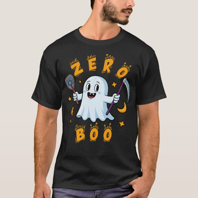 Camiseta zero boo funny halloween (Anverso)