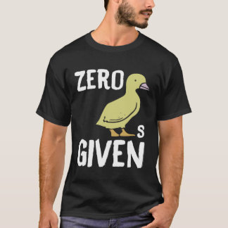 Camiseta Zero Ducks Given Duck